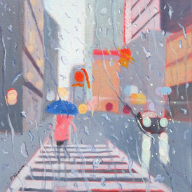 Poonam Khanna, Solitary Stride - Original Painting