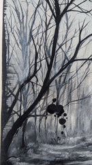 Sophie Adair, Promenade hivernale - Peinture originale