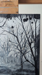 Sophie Adair, Promenade hivernale - Peinture originale