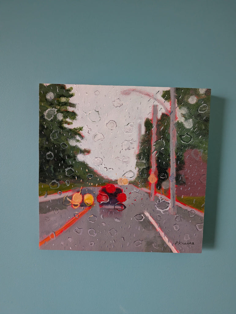 Poonam Khanna, Sudden Downpour 5 - Original Painting
