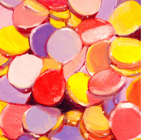 Ingrid V. Wells, The Practice of Joy - Original Painting