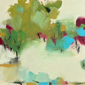 Neelam Padte, The Whispering Trees - Original Painting