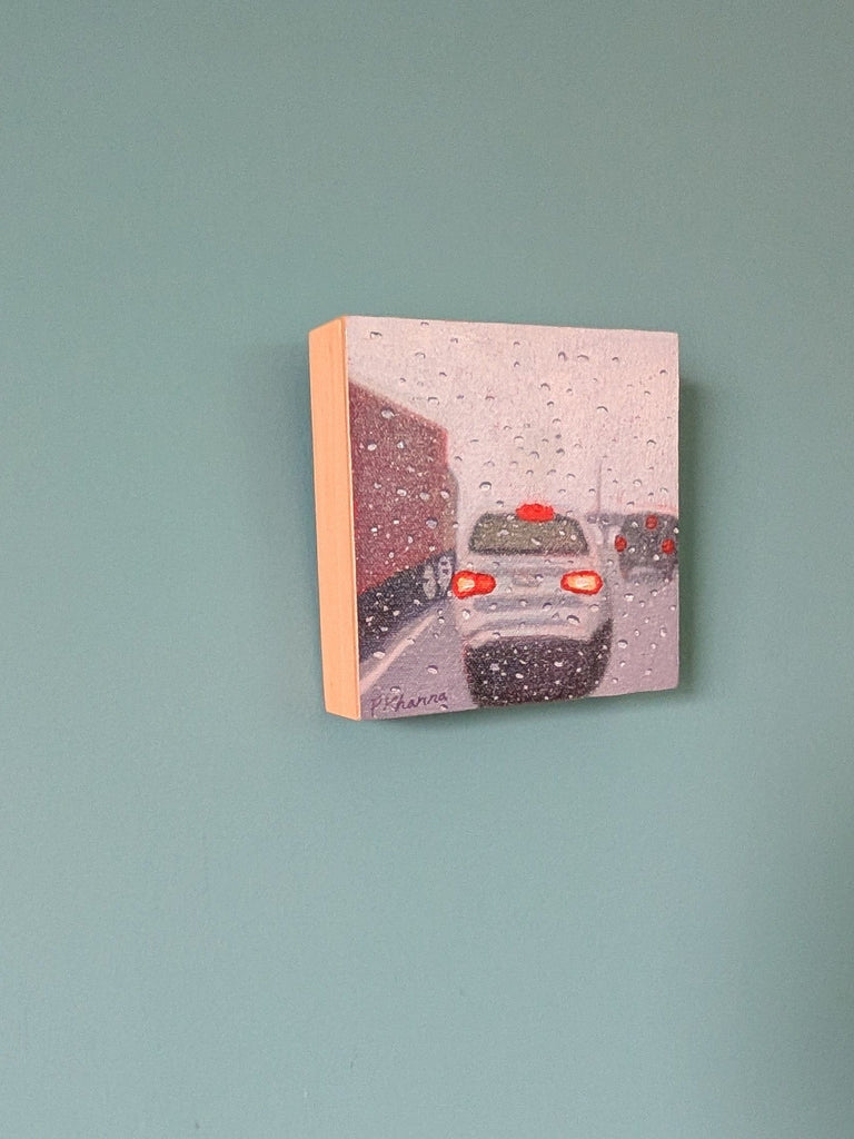 Poonam Khanna, Traffic - Original Painting