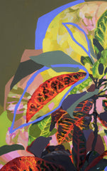 Chloe McEldowney, Unraveling Chartreuse - Original Painting