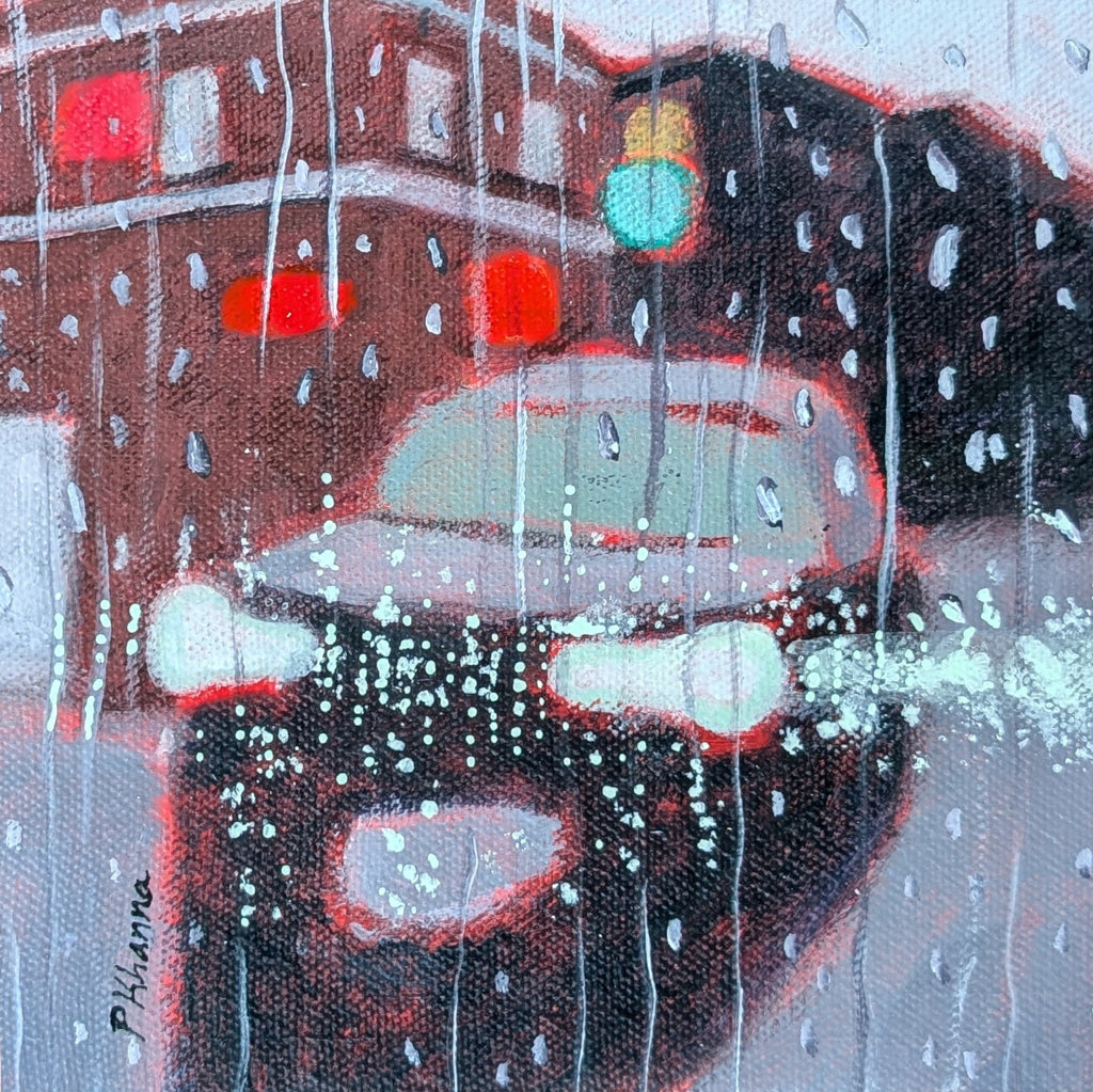 Poonam Khanna, Urban Aurora - Original Painting