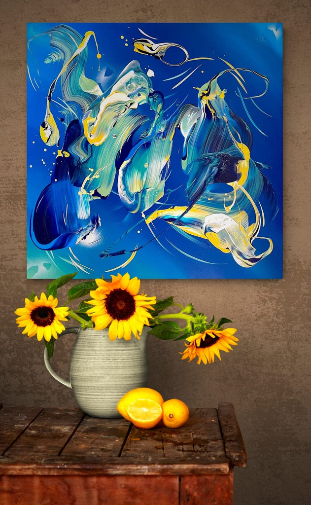 Michael Carini, Van Gogh's North Star And The Starry Night - Original Painting