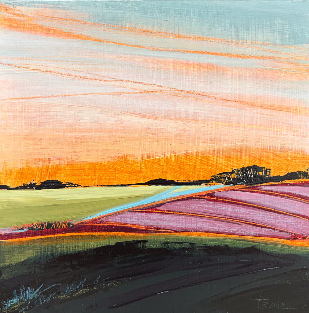 Pamela Trail, Wild Aster - Original Painting