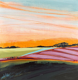Pamela Trail, Wild Aster - Original Painting