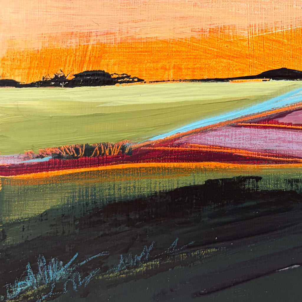 Pamela Trail, Wild Aster - Original Painting