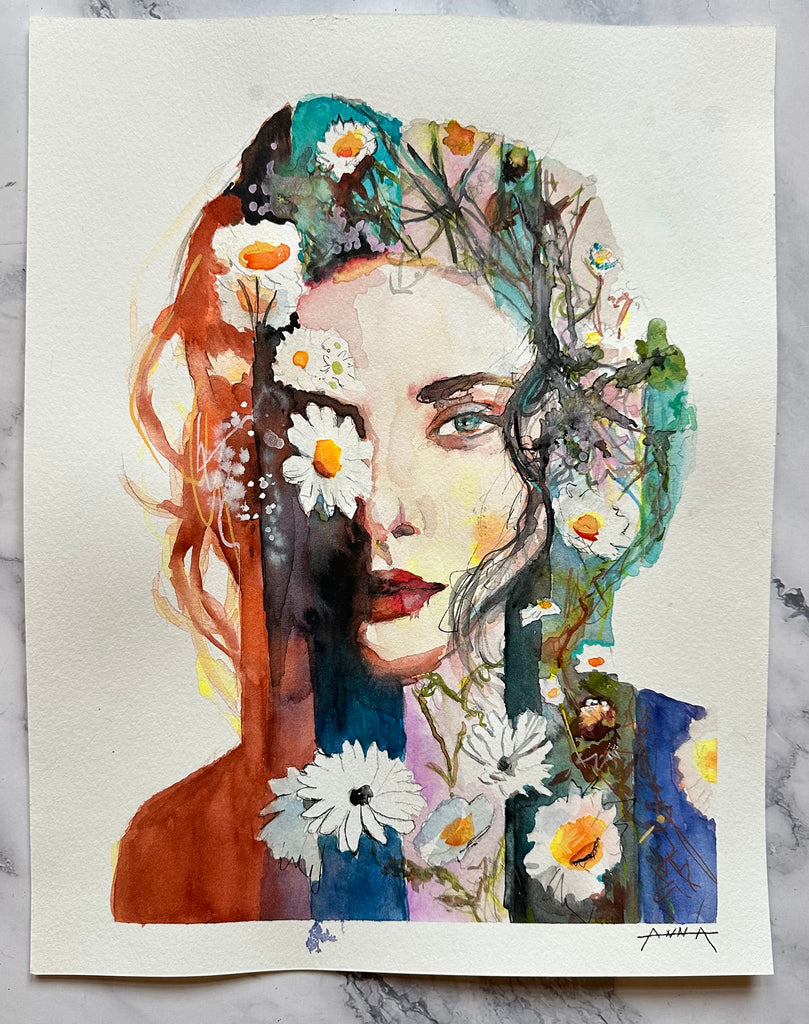 Anna Wise, Wild Cartography 51 - Original Painting
