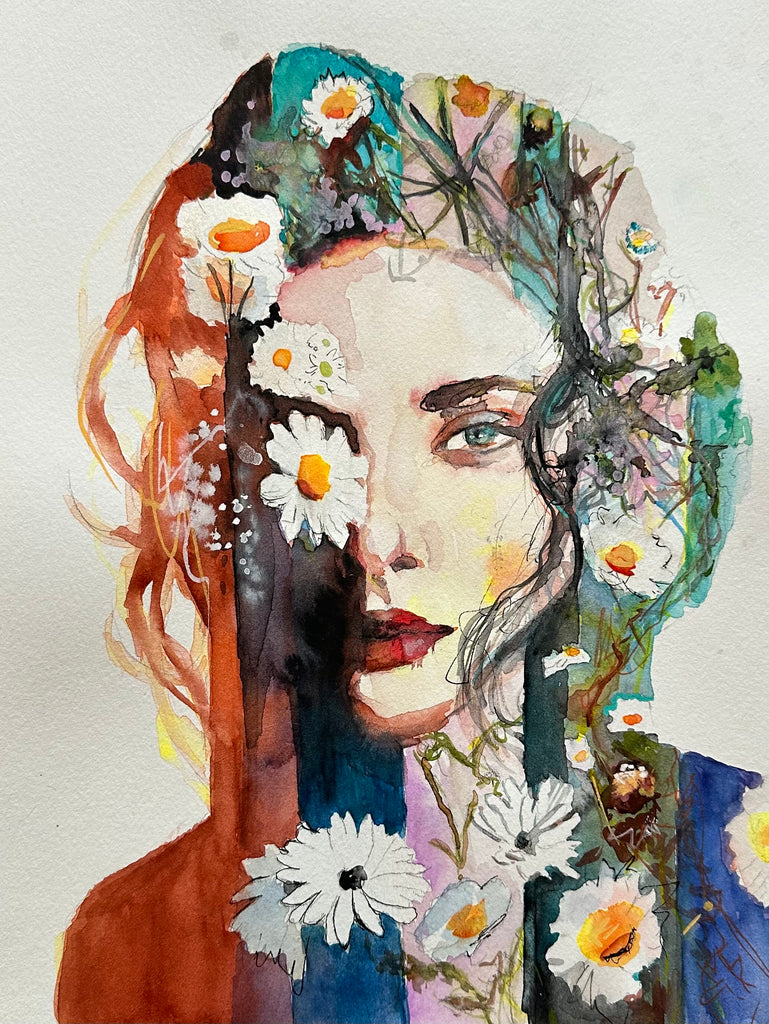 Anna Wise, Wild Cartography 51 - Original Painting