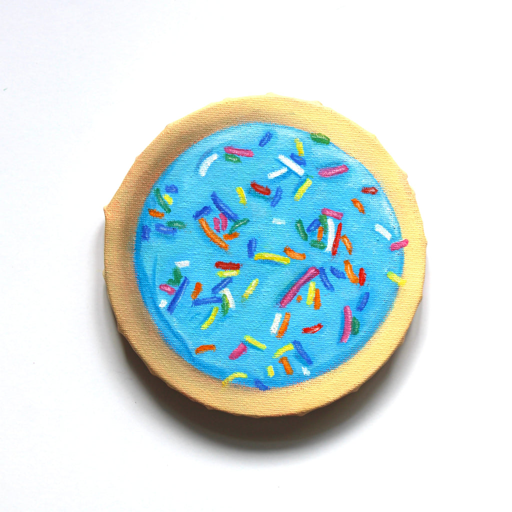 Haley Marfleet, Blue Sugar Cookie - Original Painting