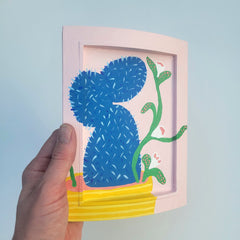 Kyle Goderwis, brazilian blue - Original Painting