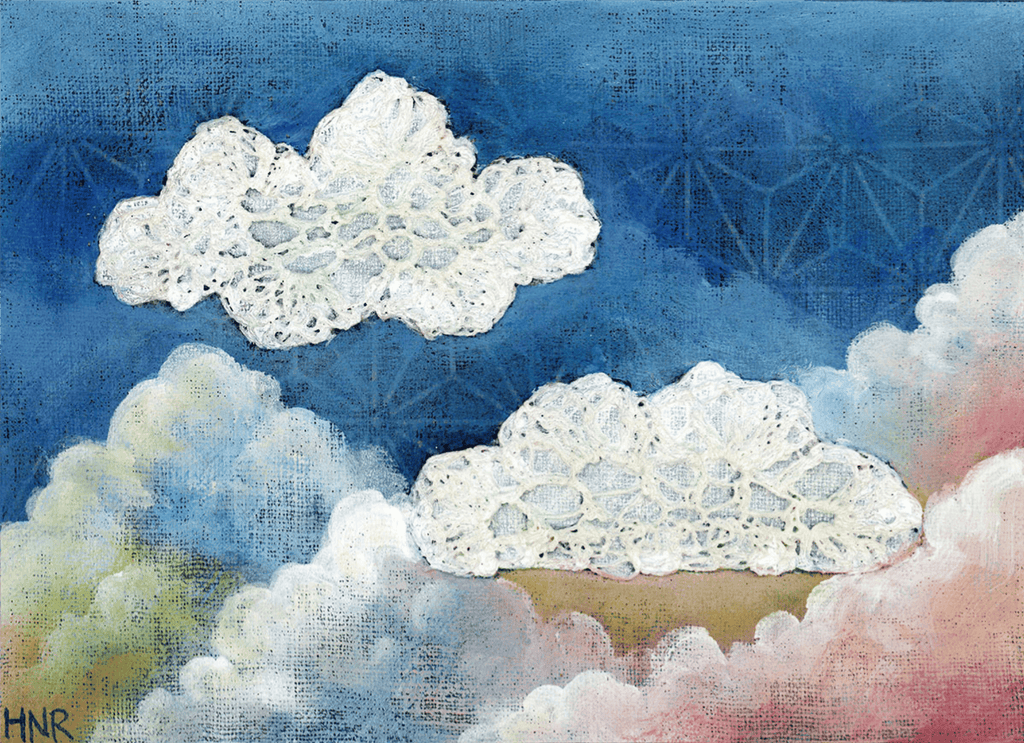 Heather Robinson, Cloud Portrait 18 - Original Painting