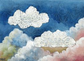 Heather Robinson, Cloud Portrait 18 - Original Painting