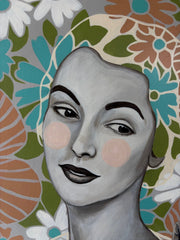 Shawna Gilmore, She Couldn't Help Thinking He Was A Sad Little Man - Original Painting