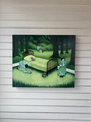 Shawna Gilmore, Ella vadeó cada corriente - Pintura original