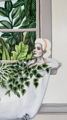 Shawna Gilmore, Ella vadeó cada corriente - Pintura original