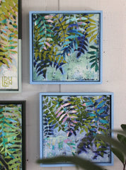 Chloe McEldowney, baignée de soleil - peinture originale