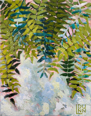 Chloe McEldowney, baignée de soleil - peinture originale