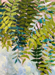 Chloe McEldowney, baignée de soleil - peinture originale