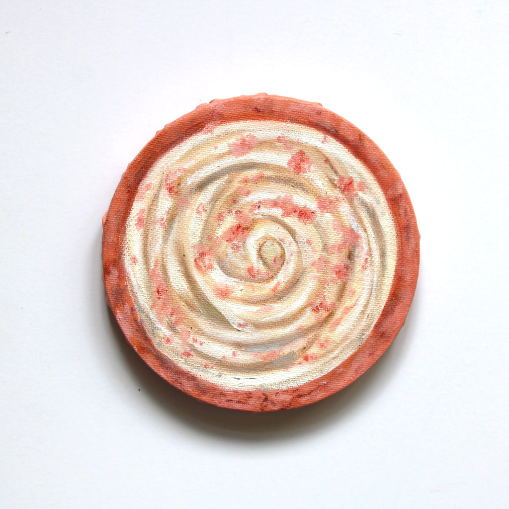 Haley Marfleet, Pink Velvet Cookie - Original Painting