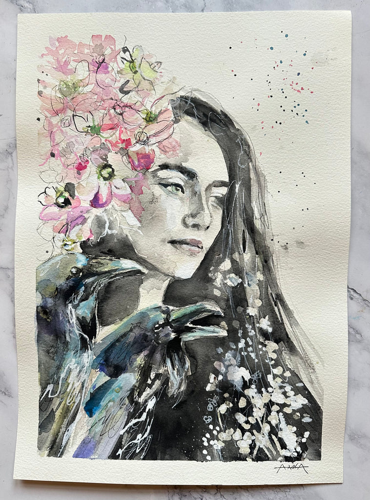 Anna Wise, Wild Cartography 50 - Original Painting