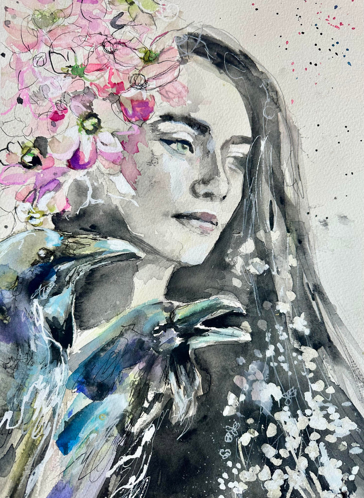 Anna Wise, Wild Cartography 50 - Original Painting