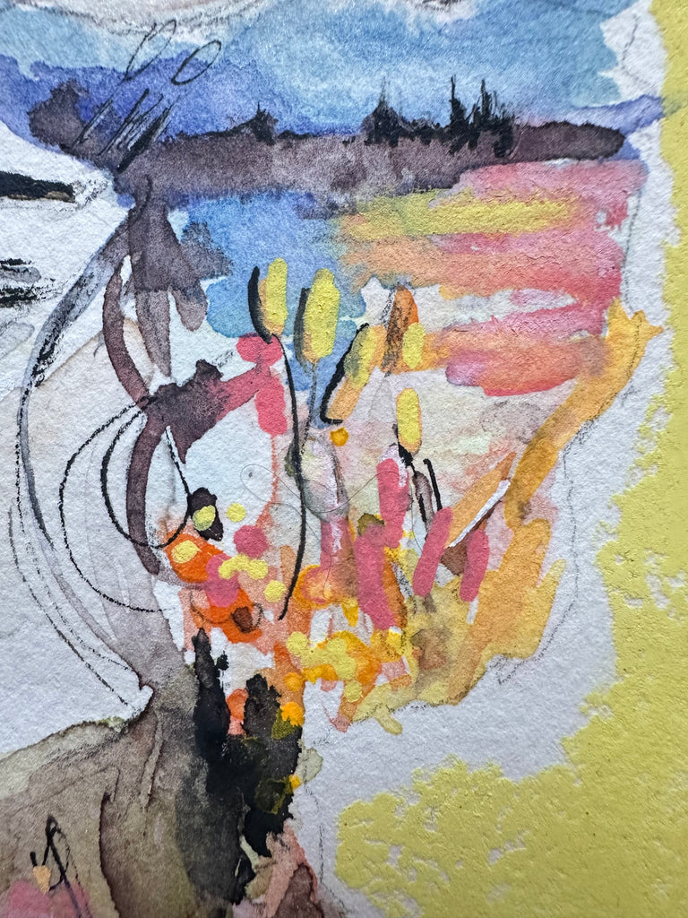 Anna Wise, Wild Cartography 53 - Original Painting