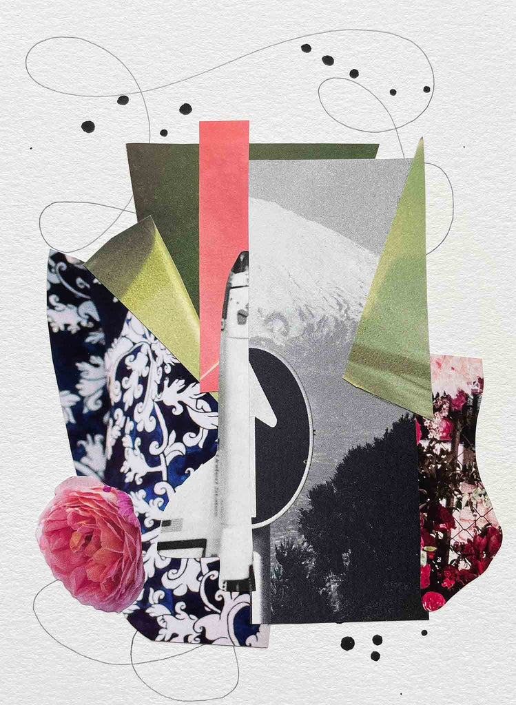 Elyse' Jokinen collage art online gallery