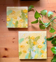Emily Mullet artist original resin art for sale