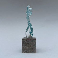Affordable glass sculpture art Margot Dermody