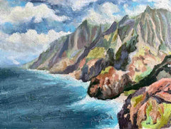 Piya Samant Hawaii landscape painting