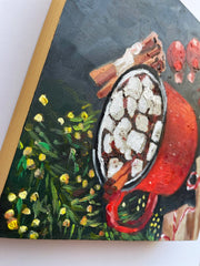 Piya Samant Art holiday desserts painting